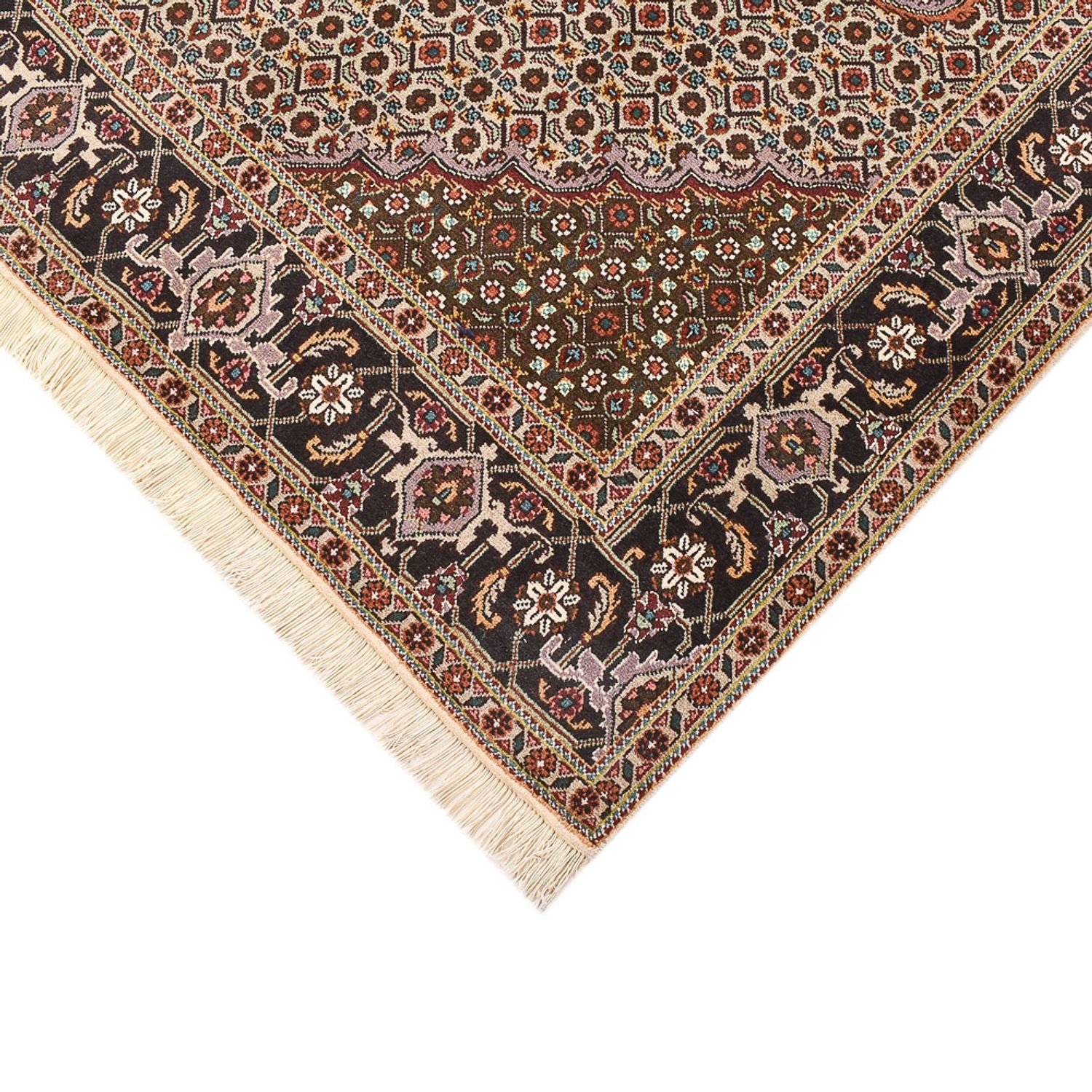 Perserteppich - Täbriz - Royal quadratisch  - 203 x 198 cm - hellbraun