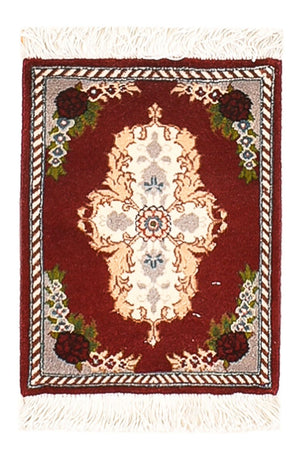 Perserteppich - Täbriz - Premium - 40 x 30 cm - dunkelrot