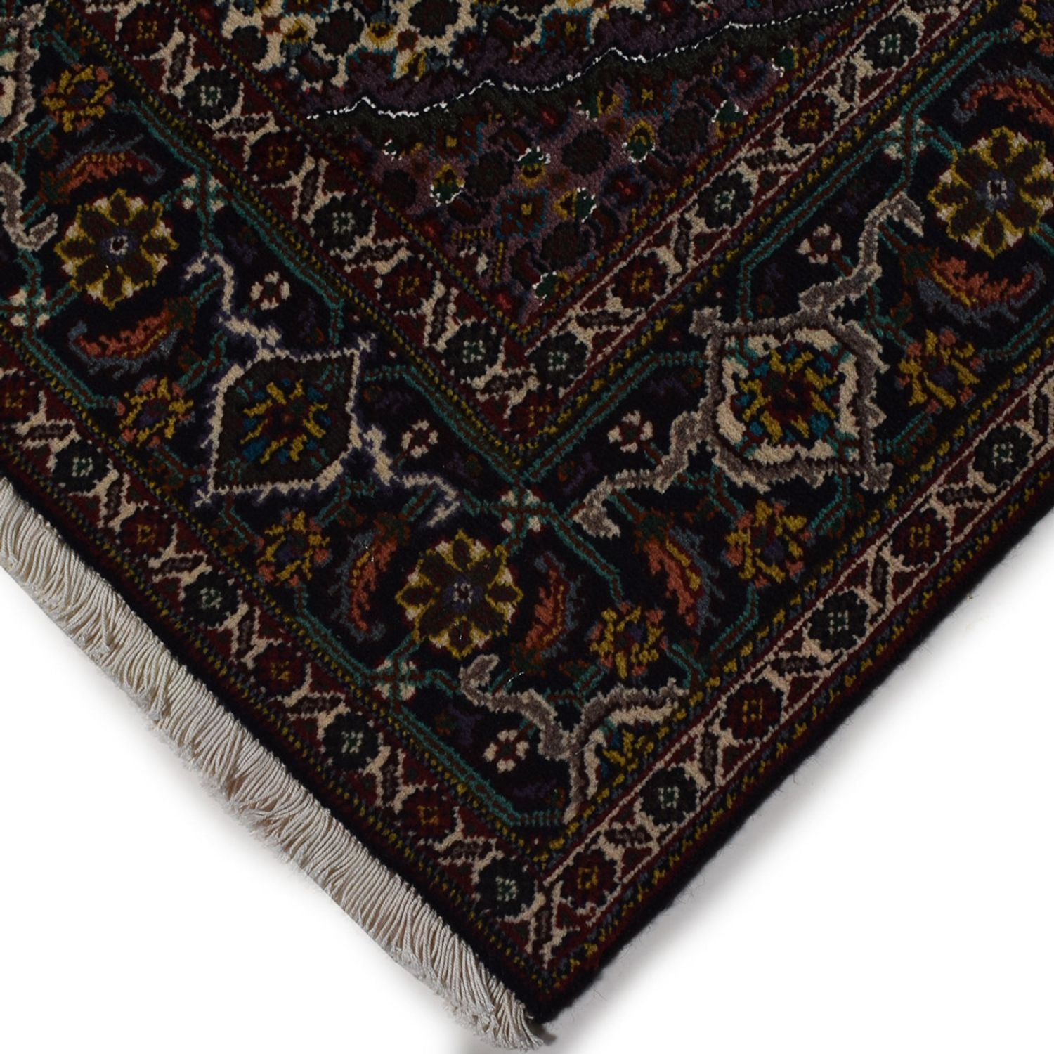 Perserteppich - Täbriz - Royal - 208 x 150 cm - dunkelbraun