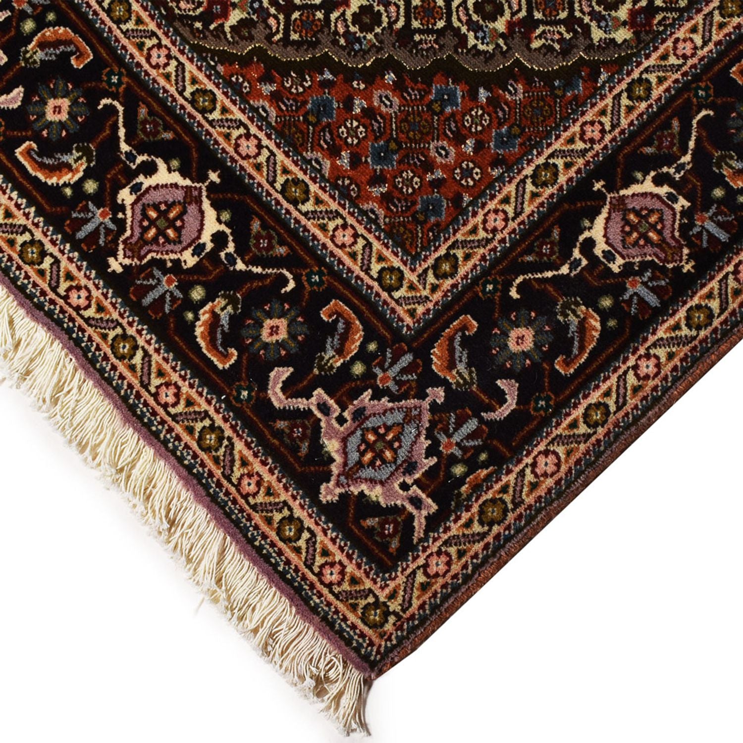 Perserteppich - Täbriz - Royal - 197 x 156 cm - hellrot