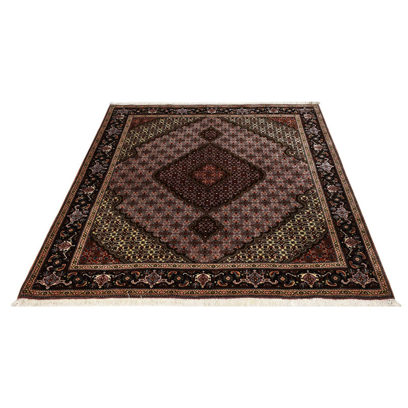 Perserteppich - Täbriz - Royal - 197 x 156 cm - hellrot