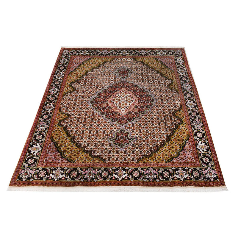 Perserteppich - Täbriz - Royal - 196 x 155 cm - mehrfarbig