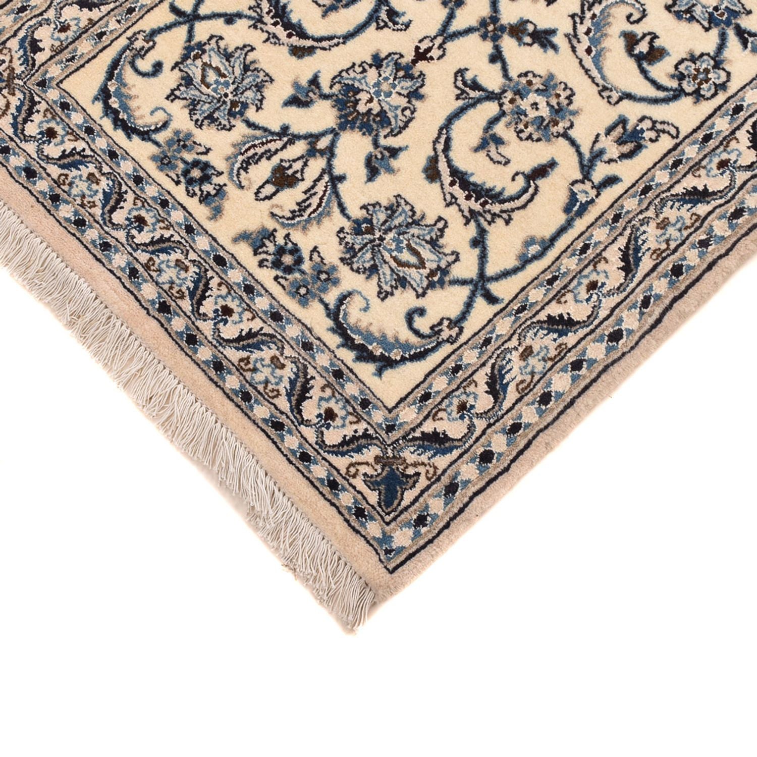 Läufer Perser - Nain - Royal - 192 x 61 cm - creme
