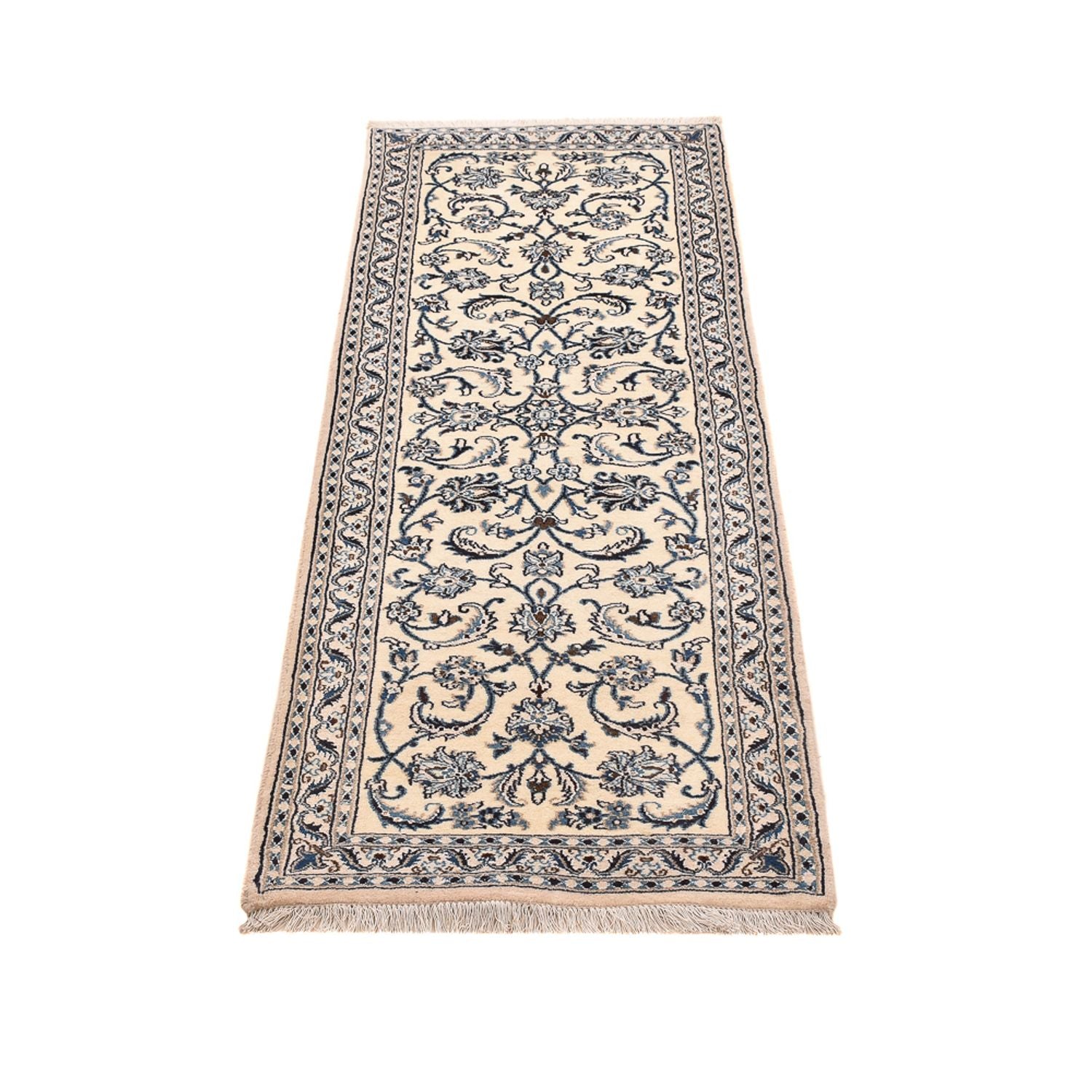Läufer Perser - Nain - Royal - 192 x 61 cm - creme