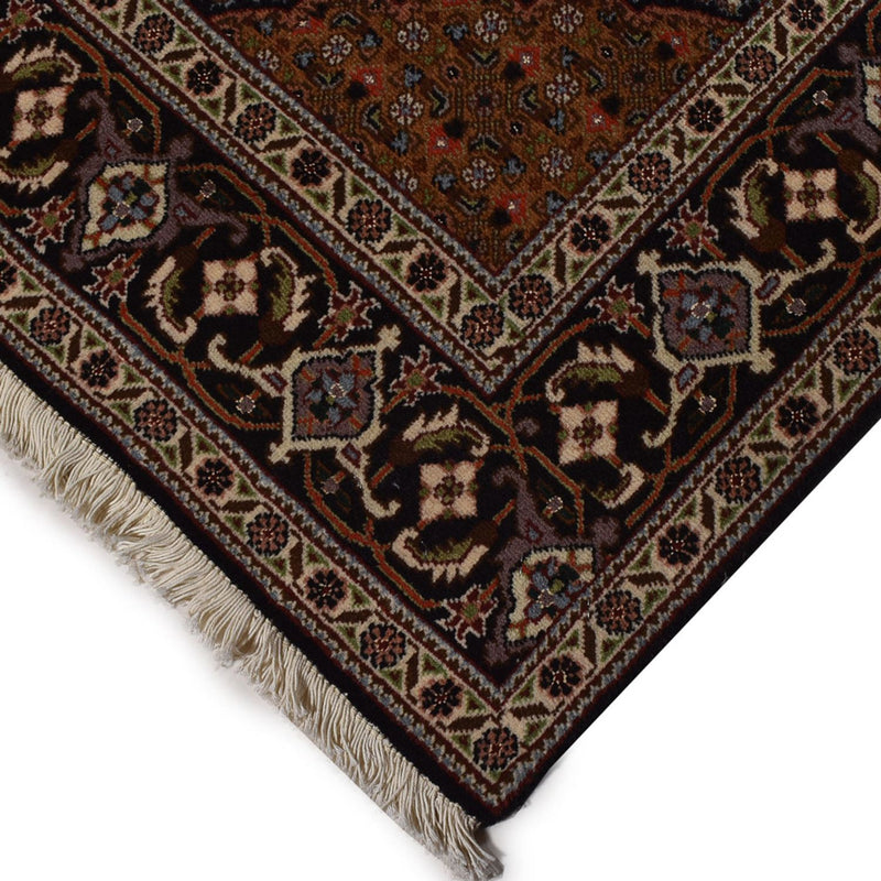 Perserteppich - Täbriz - Royal - 205 x 153 cm - dunkelbraun