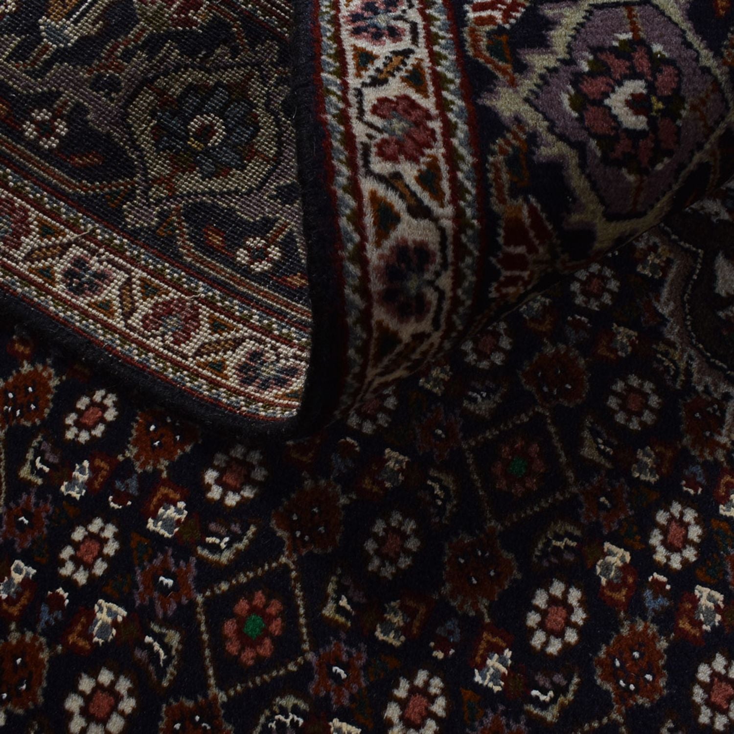 Perserteppich - Täbriz - Royal - 205 x 152 cm - anthrazit