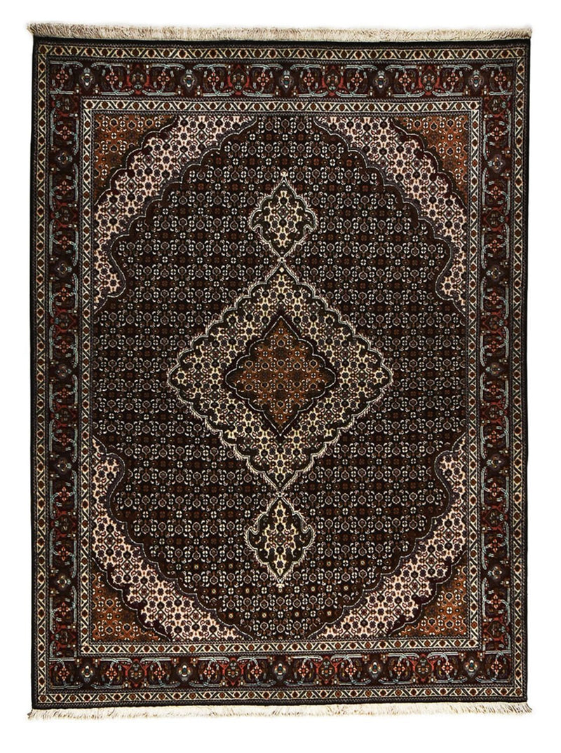 Perserteppich - Täbriz - Royal - 207 x 154 cm - anthrazit