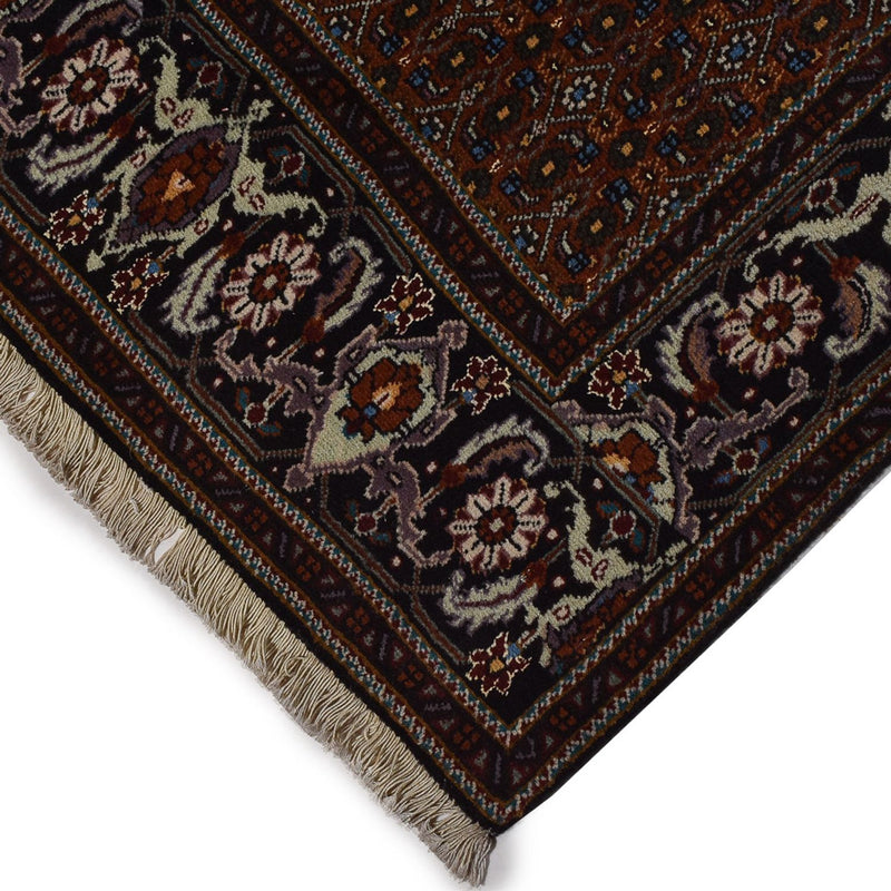 Perserteppich - Täbriz - Royal - 206 x 158 cm - anthrazit