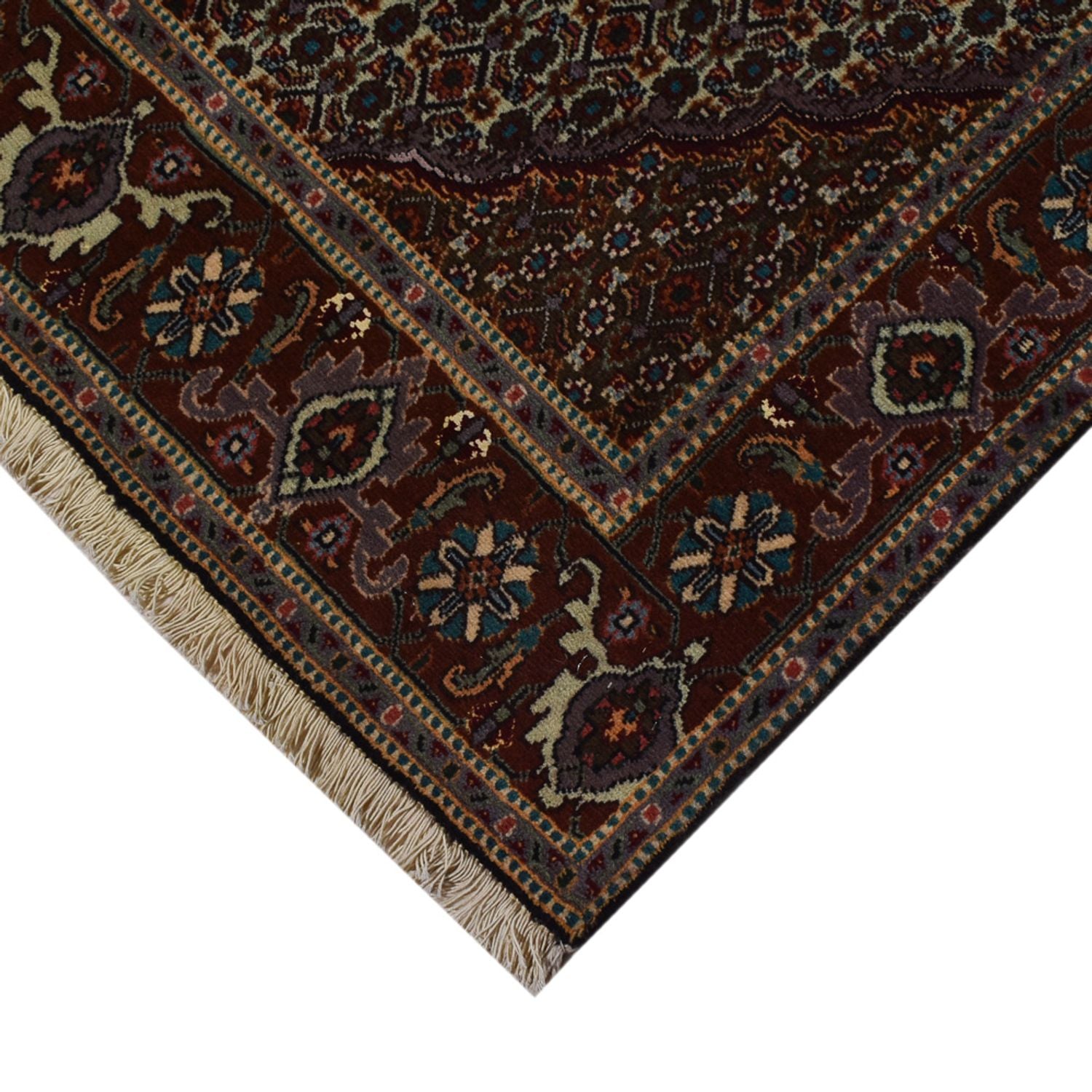 Perserteppich - Täbriz - Royal - 204 x 150 cm - anthrazit