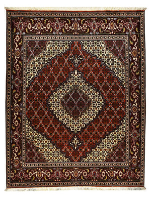 Perserteppich - Täbriz - Royal - 200 x 155 cm - dunkelrot