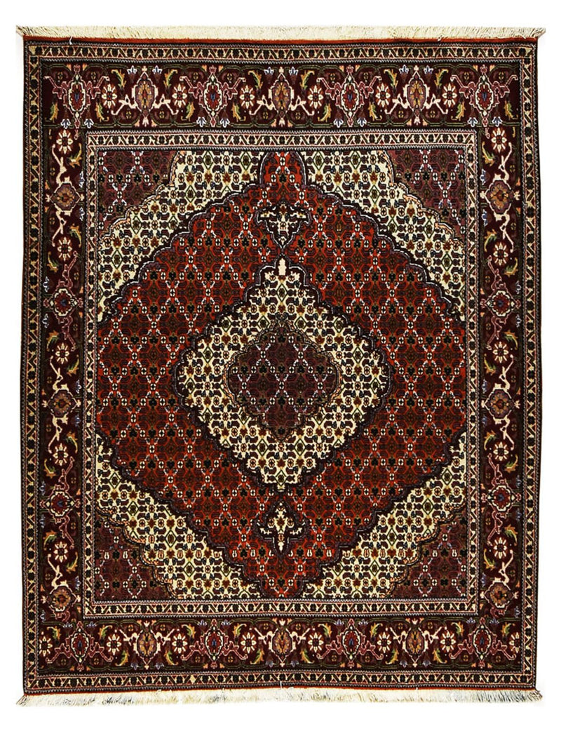 Perserteppich - Täbriz - Royal - 200 x 155 cm - dunkelrot