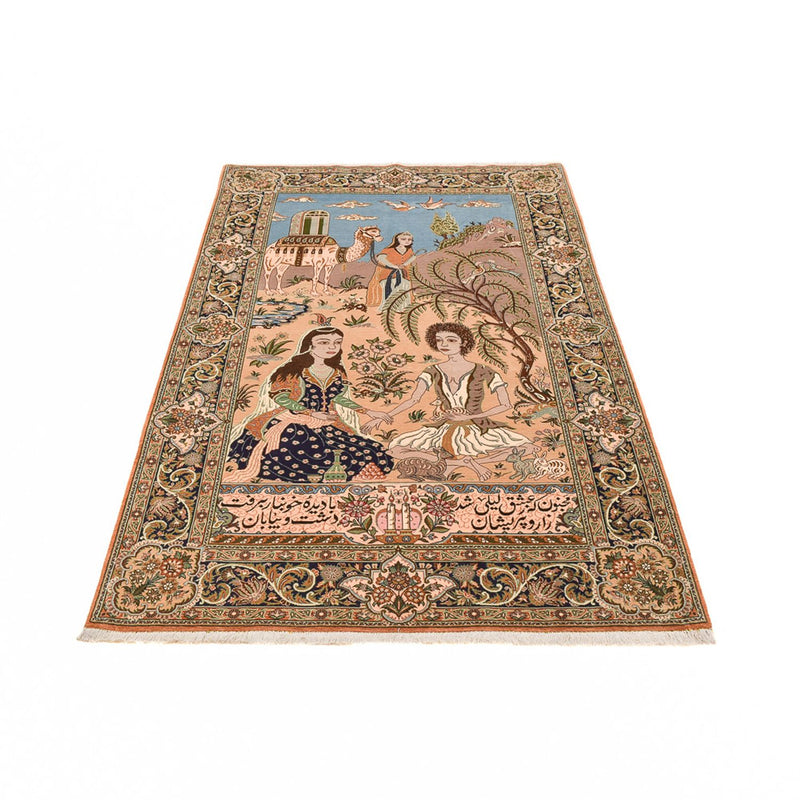 Perserteppich - Ghom - Royal - 220 x 138 cm - mehrfarbig