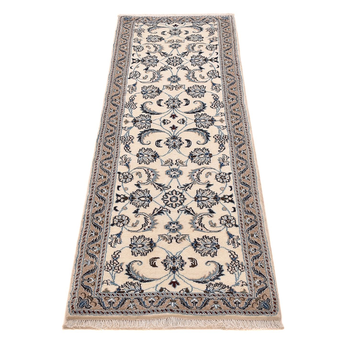 Läufer Perser - Nain - Royal - 192 x 57 cm - creme