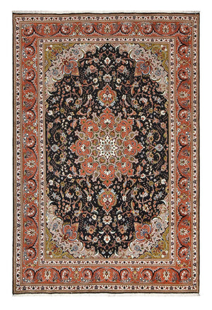 Perserteppich - Täbriz - Royal - 305 x 203 cm - anthrazit