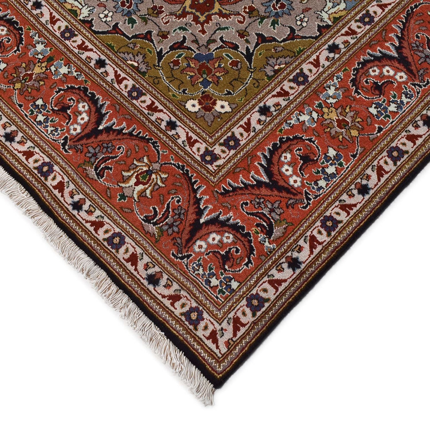 Perserteppich - Täbriz - Royal - 305 x 203 cm - anthrazit