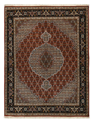 Perserteppich - Täbriz - Royal - 198 x 151 cm - hellrot