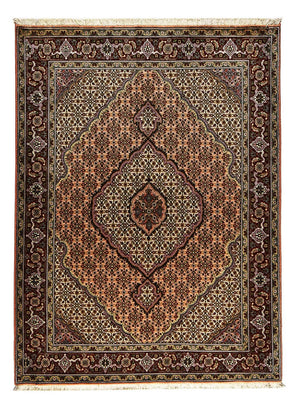 Perserteppich - Täbriz - Royal - 202 x 150 cm - hellbraun