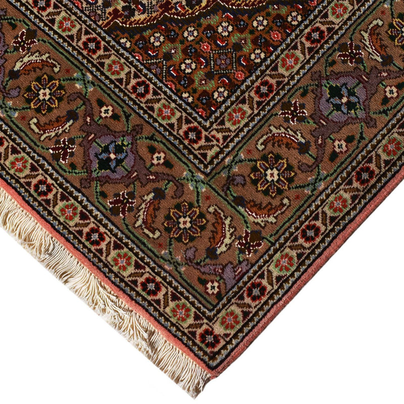 Perserteppich - Täbriz - Royal - 190 x 155 cm - hellrot