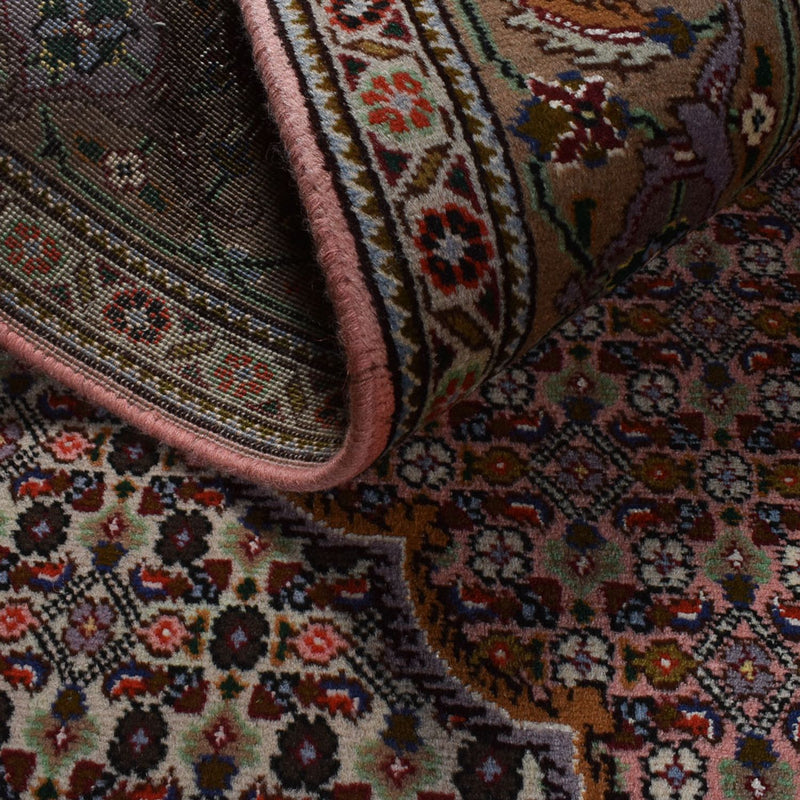Perserteppich - Täbriz - Royal - 190 x 155 cm - hellrot