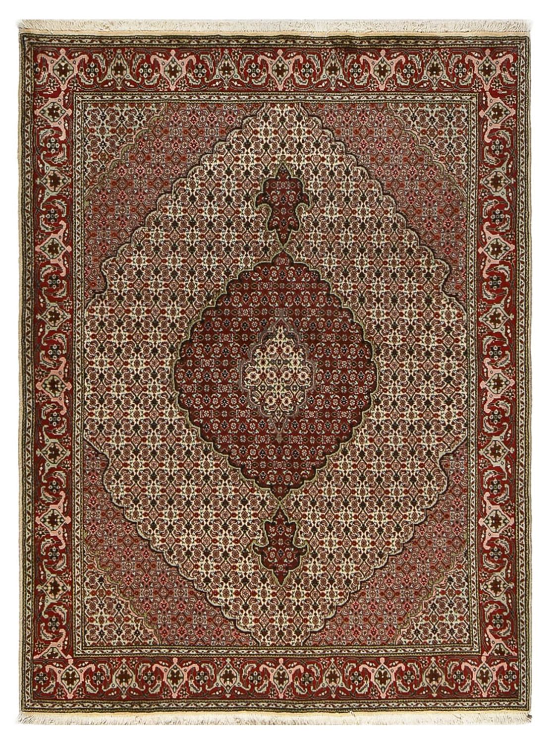 Perserteppich - Täbriz - Royal - 202 x 152 cm - sand