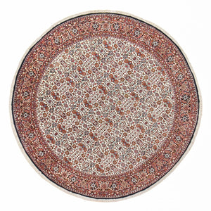 Perserteppich - Bidjar rund  - 255 x 255 cm - hellrot