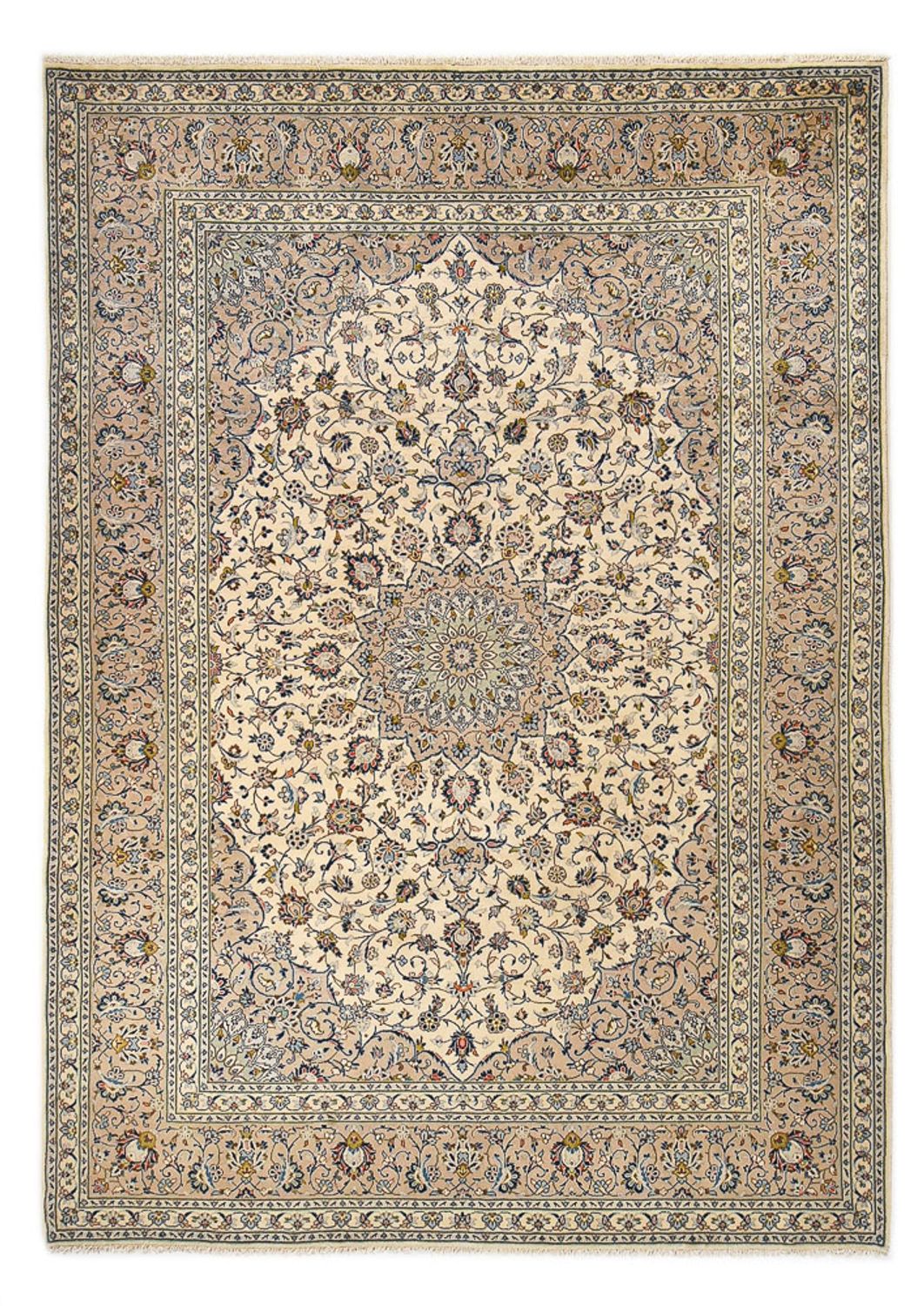 Perserteppich - Keshan - Royal - 353 x 250 cm - sand