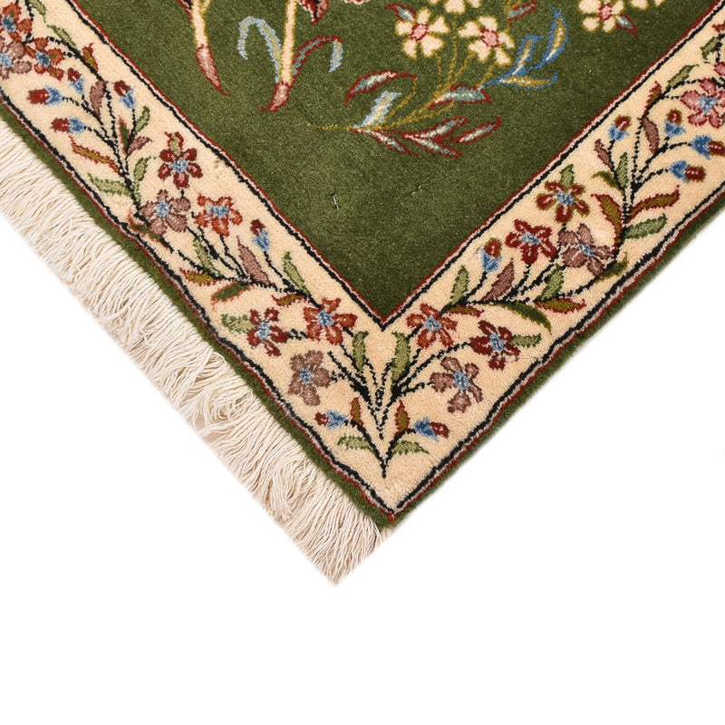 Perserteppich - Royal quadratisch  - 60 x 60 cm - grün