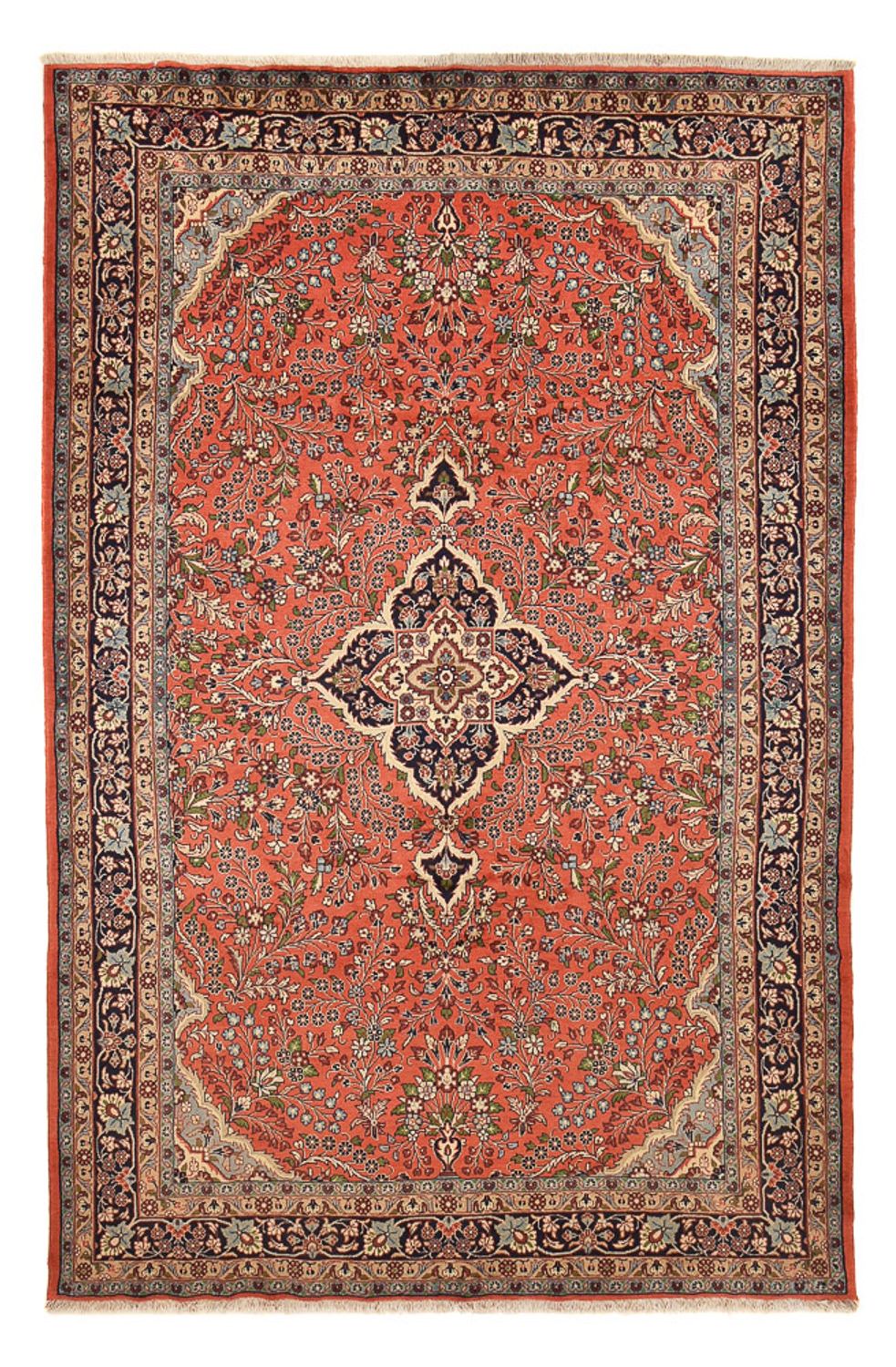 Perserteppich - Nomadic - 310 x 207 cm - rot
