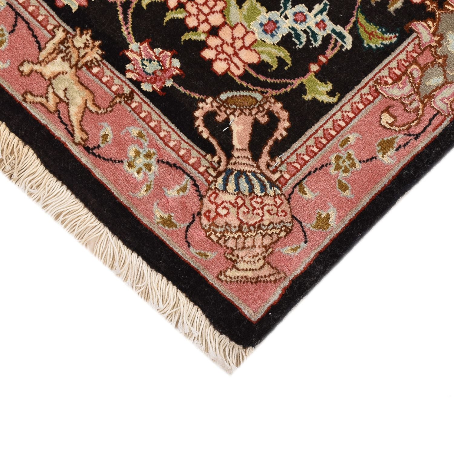 Perserteppich - Täbriz - Royal - 72 x 55 cm - dunkelblau