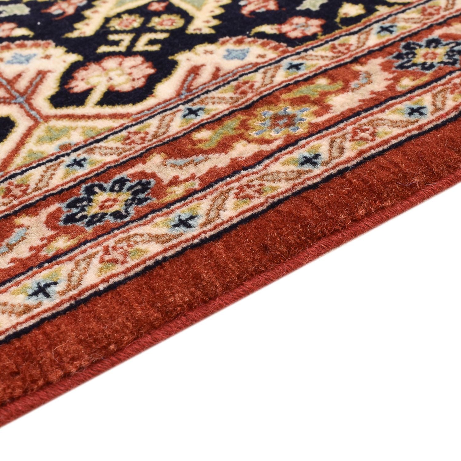 Läufer Perser - Ghom - Royal - 203 x 54 cm - dunkelbeige