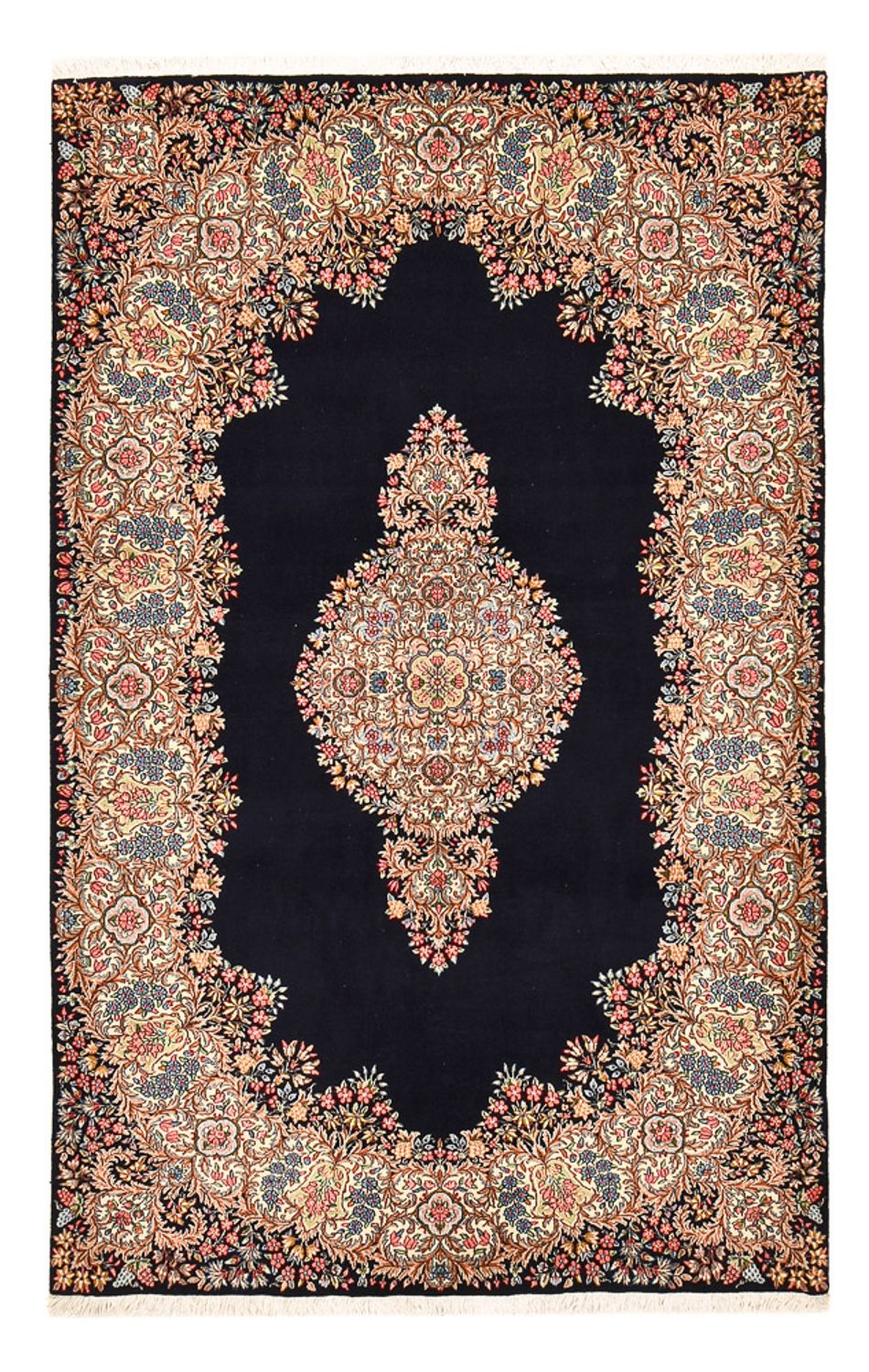 Perserteppich - Royal - Royal - 236 x 150 cm - dunkelblau