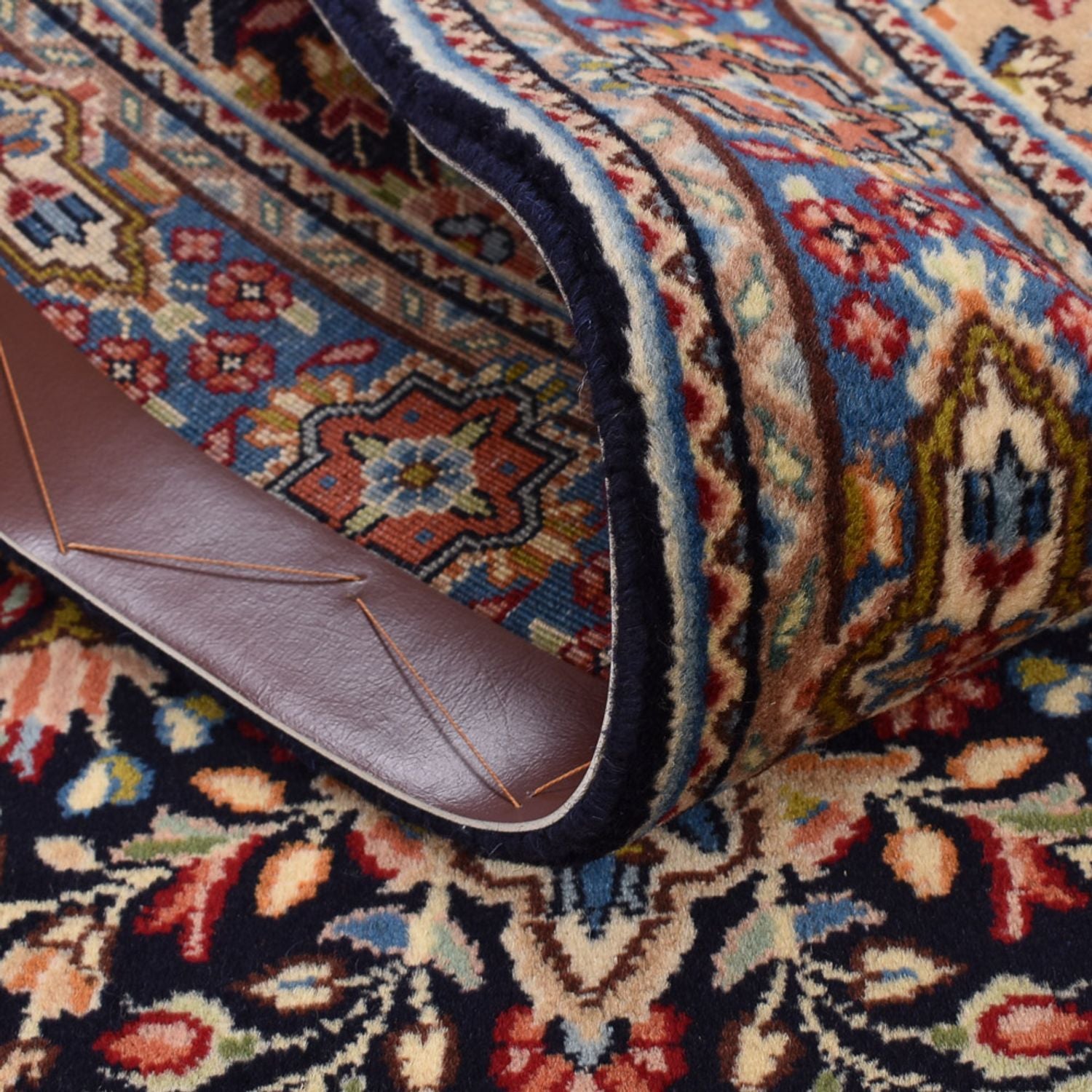 Läufer Perser - Royal - 396 x 77 cm - dunkelbeige