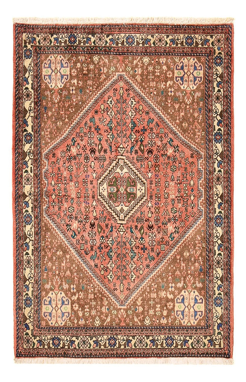 Perserteppich - Nomadic - 143 x 98 cm - hellrot