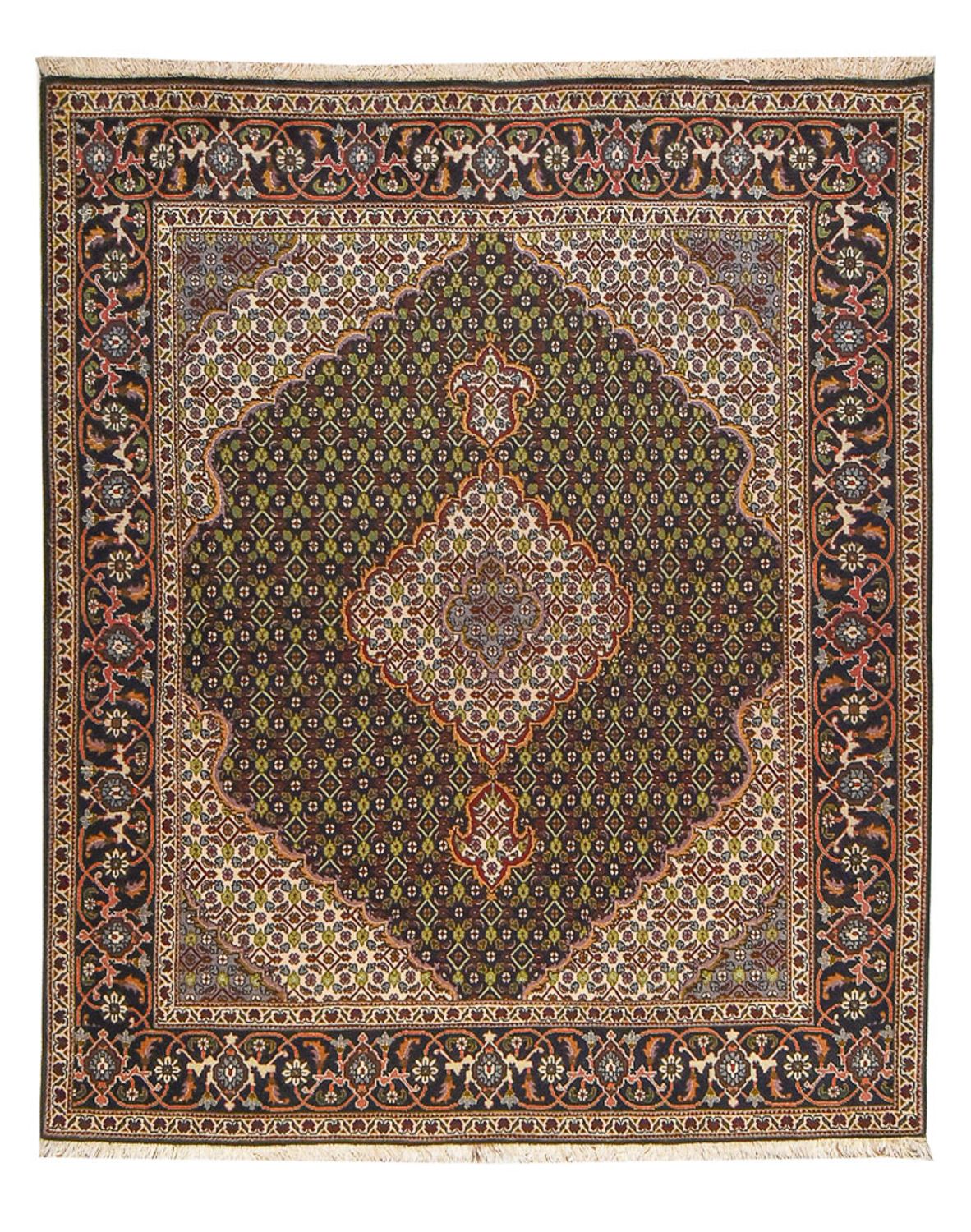 Perserteppich - Täbriz - Royal - 183 x 153 cm - sand