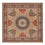 Perserteppich - Täbriz - Royal quadratisch  - 253 x 251 cm - dunkelbeige