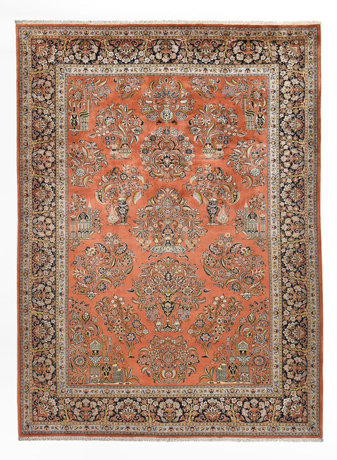 Perserteppich - Royal - Royal - 410 x 303 cm - rot