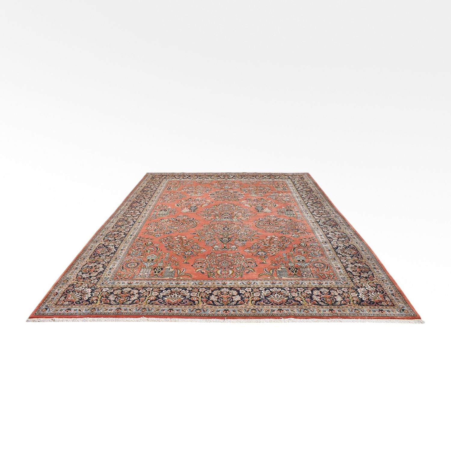 Perserteppich - Royal - Royal - 410 x 303 cm - rot