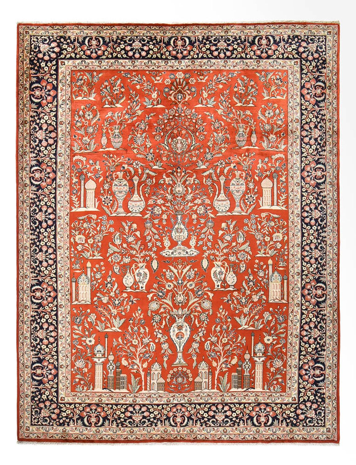 Perserteppich - Royal - Royal - 399 x 303 cm - rot