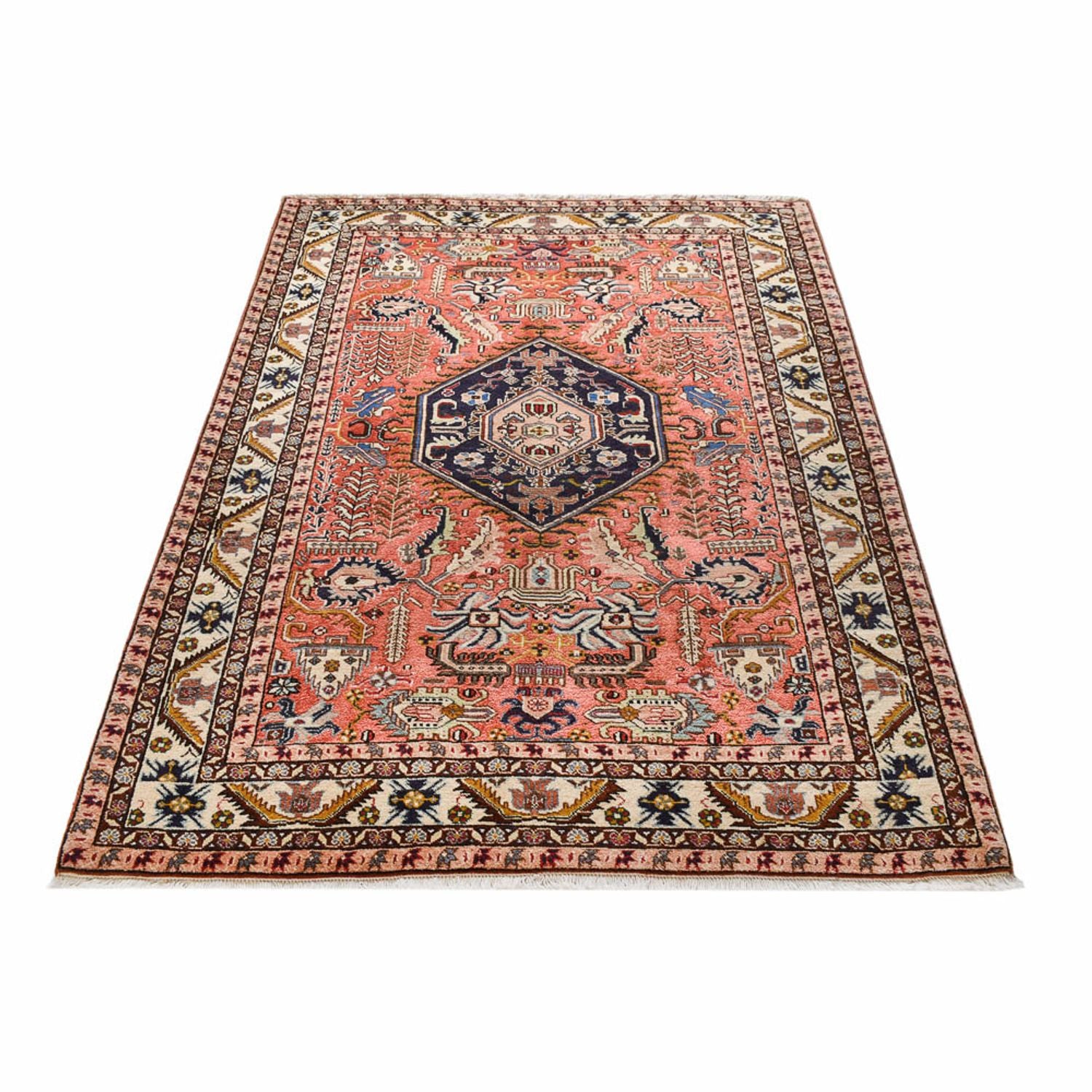 Perserteppich - Nomadic - 200 x 142 cm - rot