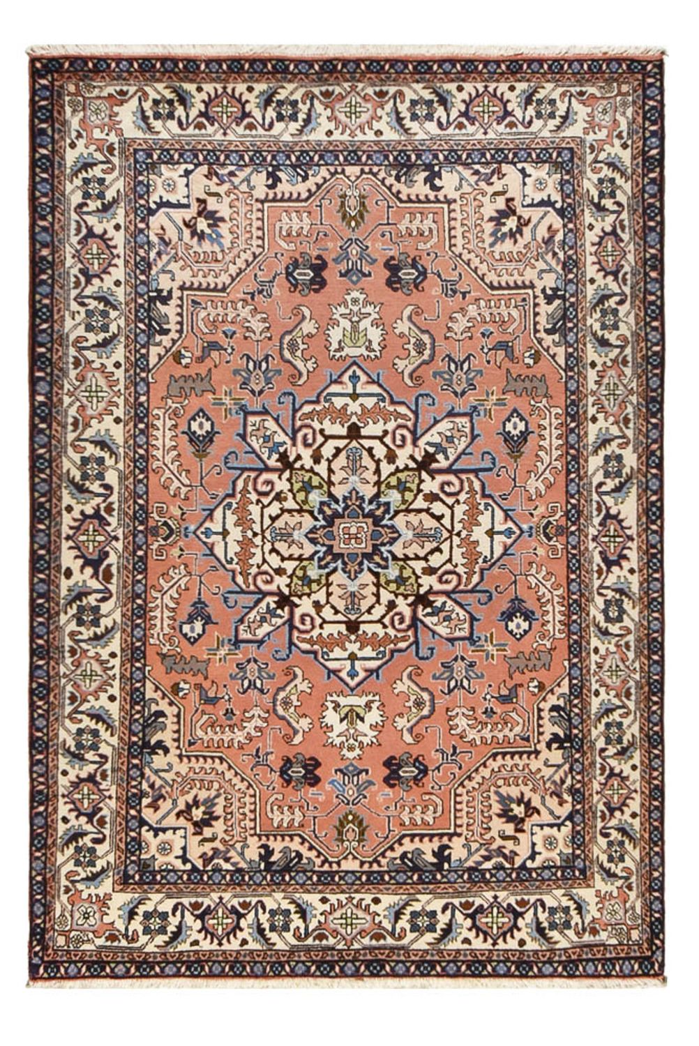 Perserteppich - Nomadic - 209 x 143 cm - hellrot