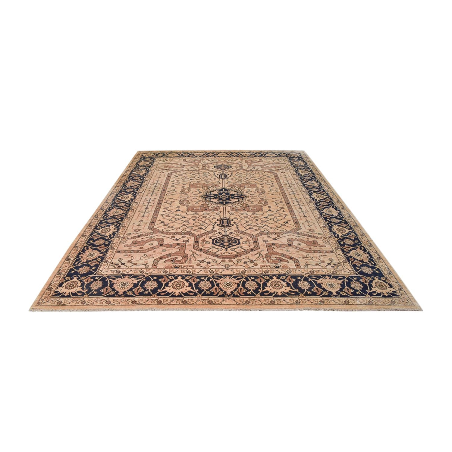 Ziegler Teppich - 348 x 278 cm - hellbeige