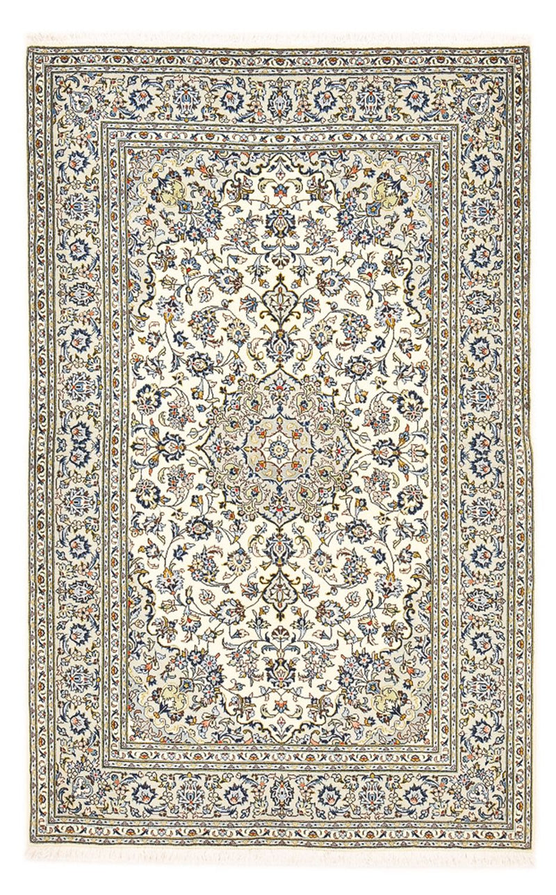 Perserteppich - Keshan - 220 x 140 cm - hellgrau