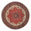 Perserteppich - Bidjar rund  - 150 x 150 cm - rot