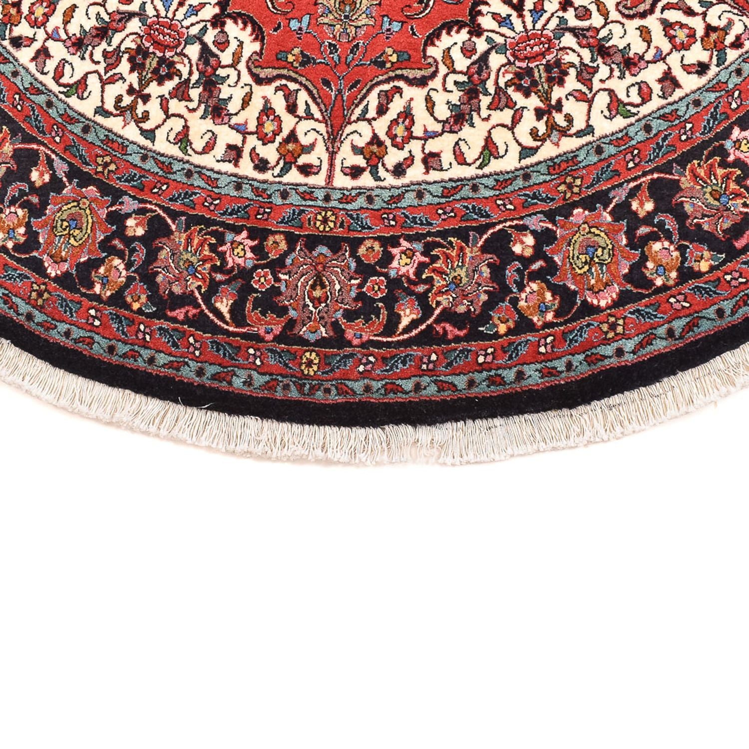 Perserteppich - Bidjar rund  - 150 x 150 cm - rot