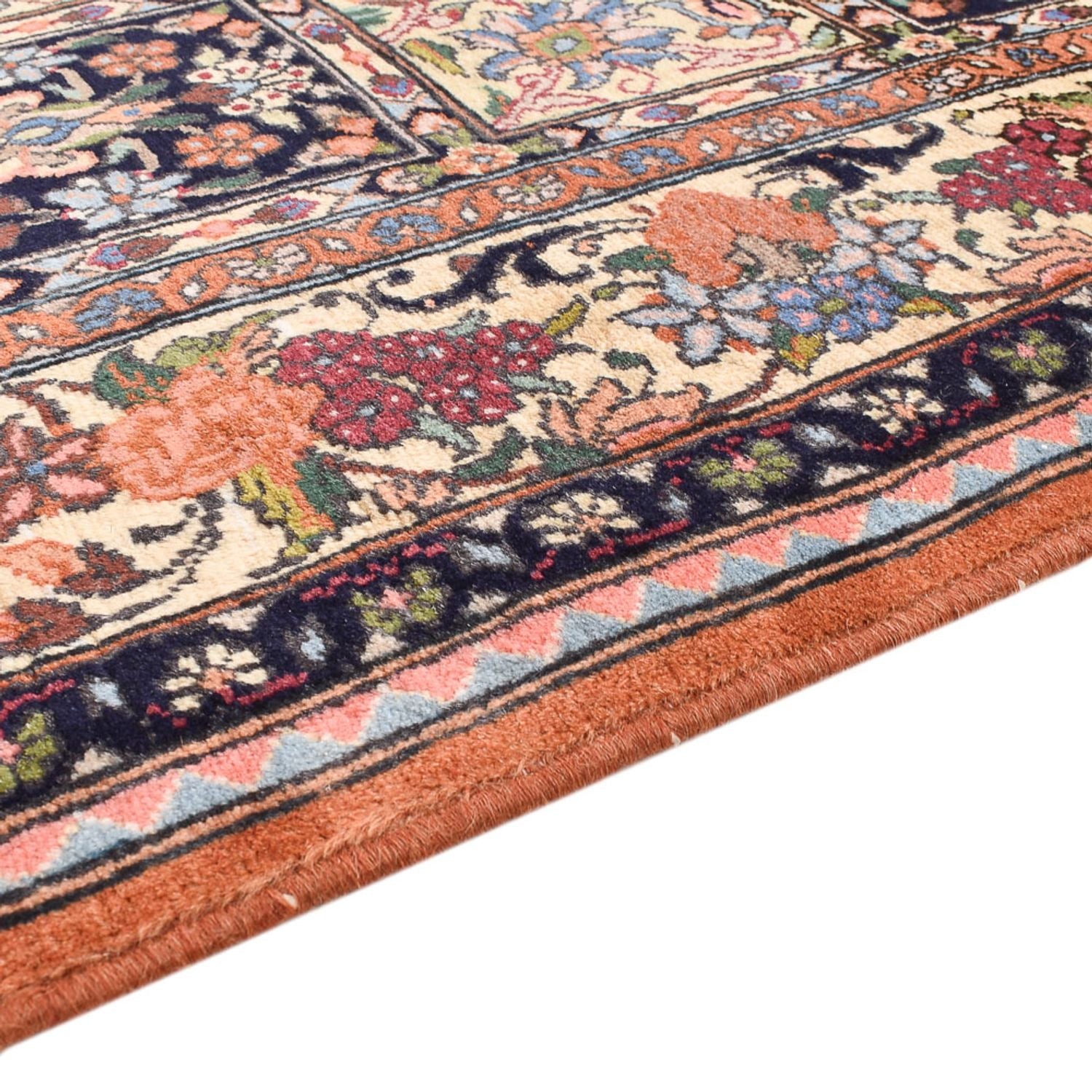 Perserteppich - Nomadic - 221 x 153 cm - mehrfarbig