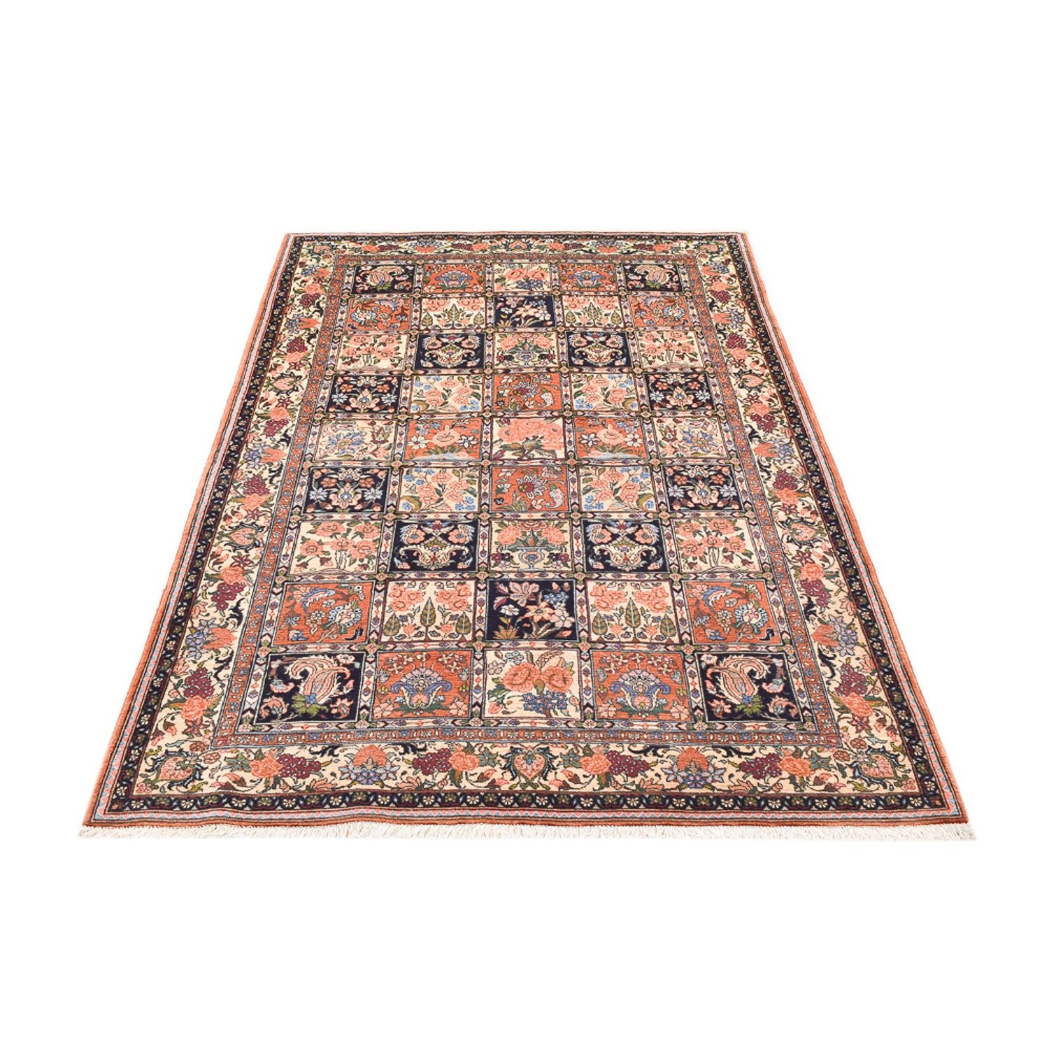 Perserteppich - Nomadic - 221 x 153 cm - mehrfarbig