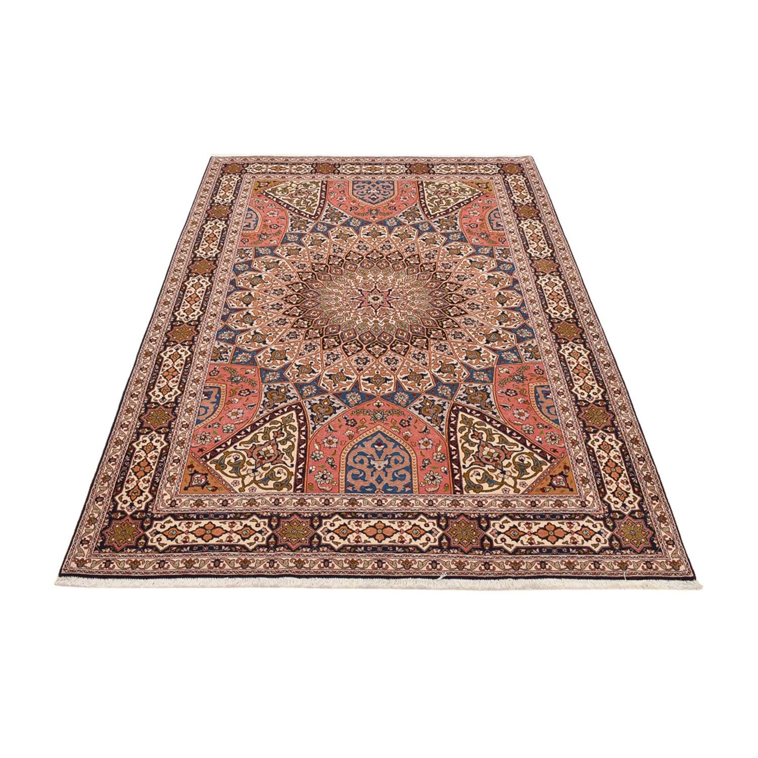 Perserteppich - Täbriz - Royal - 250 x 170 cm - dunkelbeige
