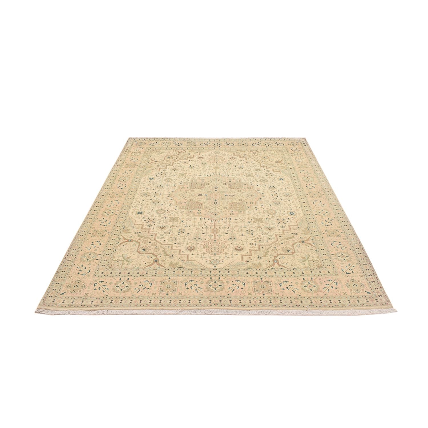 Perserteppich - Täbriz - Royal - 257 x 202 cm - sand