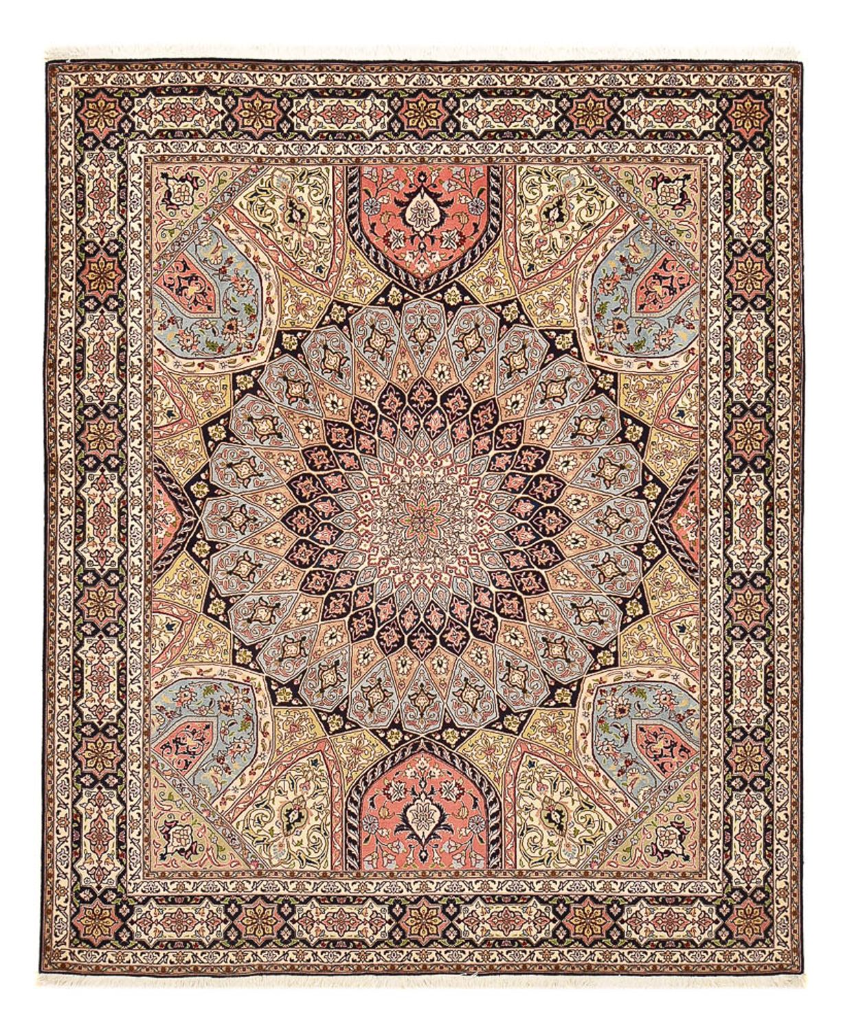 Perserteppich - Täbriz - Royal - 250 x 204 cm - mehrfarbig