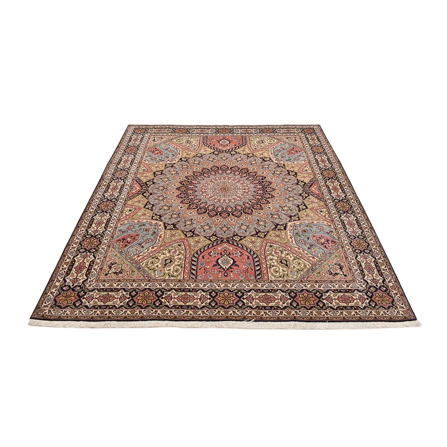 Perserteppich - Täbriz - Royal - 250 x 204 cm - mehrfarbig